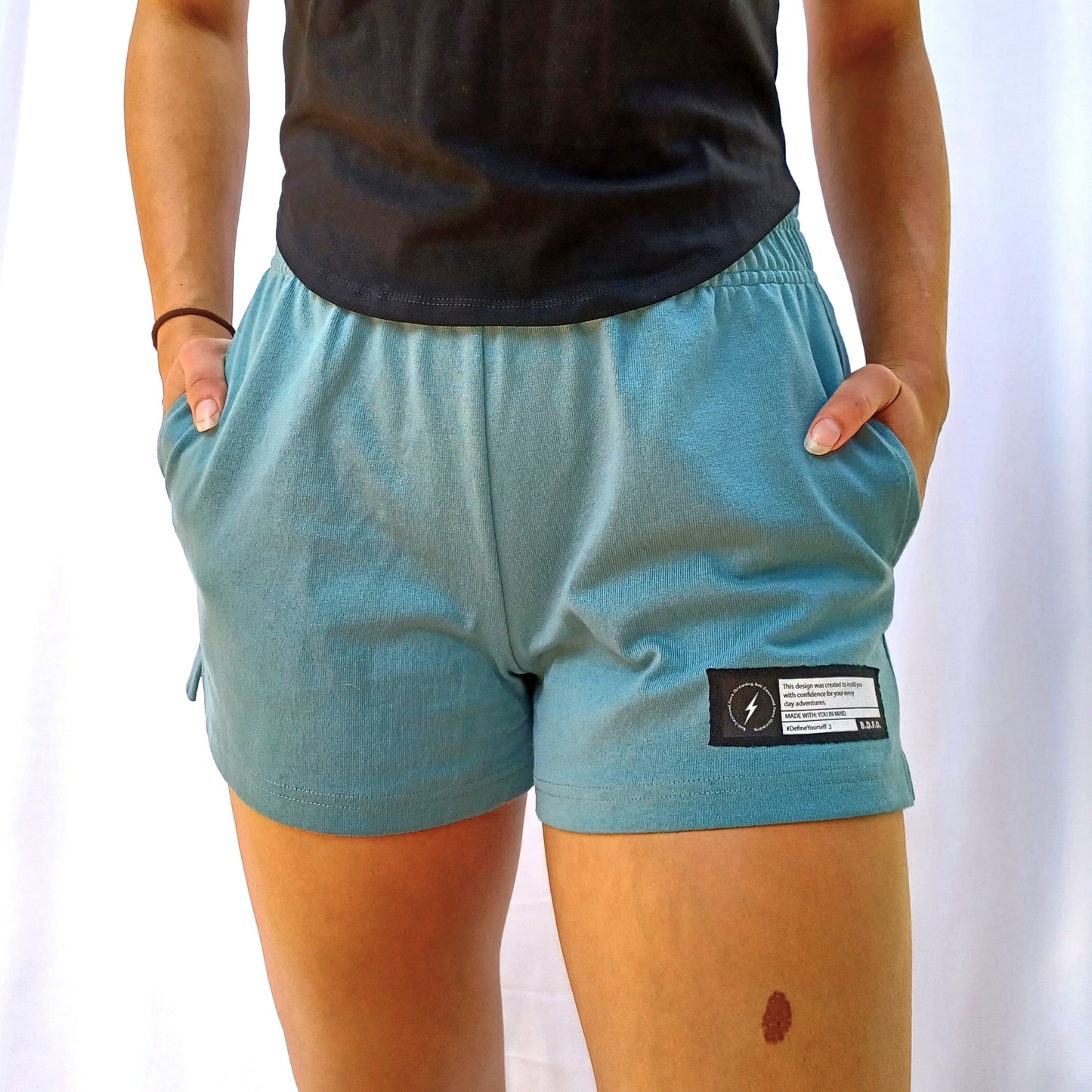 Trail Shorts in Lagoon