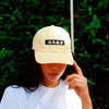 Dad Cap In Butter Yellow